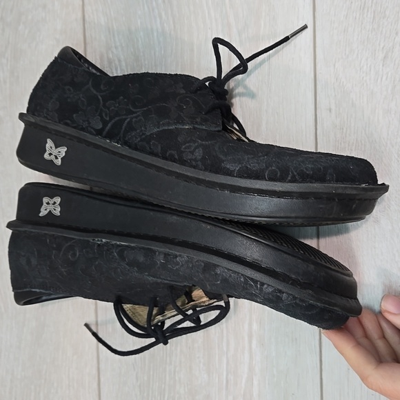 Alegria Women BRE-911 Bree StrolLeather Platform Embossed Pattern Shoes 37/7-7.5 - Picture 11 of 15